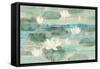 Water Lilies Bright-Albena Hristova-Framed Stretched Canvas