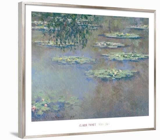 Water Lilies,, c.1903-Claude Monet-Framed Art Print