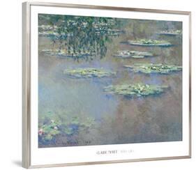 Water Lilies,, c.1903-Claude Monet-Framed Art Print