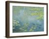 Water Lilies, c.1906 (oil on canvas)-Claude Monet-Framed Giclee Print