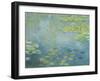 Water Lilies, c.1906 (oil on canvas)-Claude Monet-Framed Giclee Print