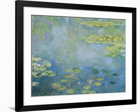 Water Lilies, C. 1906-Claude Monet-Framed Giclee Print