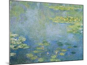 Water Lilies, C. 1906-Claude Monet-Mounted Giclee Print