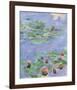 Water Lilies, c. 1914-1917-Claude Monet-Framed Art Print