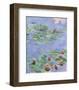 Water Lilies, c. 1914-1917-Claude Monet-Framed Art Print