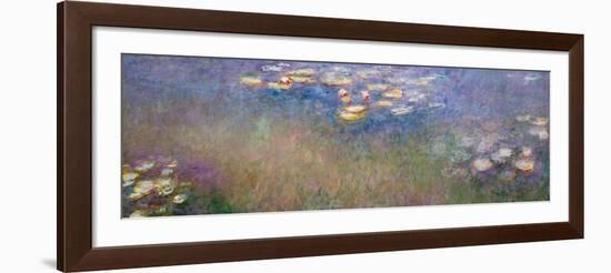 Water Lilies, C.1915-26-Claude Monet-Framed Giclee Print