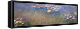 Water Lilies, C.1915-26-Claude Monet-Framed Stretched Canvas