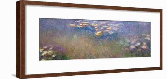 Water Lilies, C.1915-26-Claude Monet-Framed Giclee Print