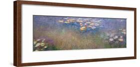 Water Lilies, C.1915-26-Claude Monet-Framed Giclee Print