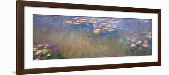 Water Lilies, C.1915-26-Claude Monet-Framed Giclee Print