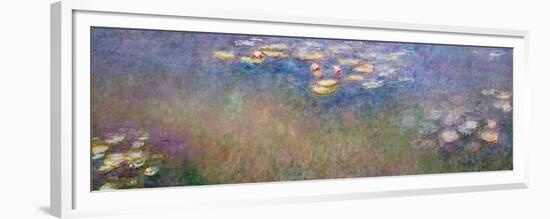 Water Lilies, C.1915-26-Claude Monet-Framed Giclee Print