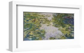 Water Lilies, c. 1917-19-Claude Monet-Framed Art Print