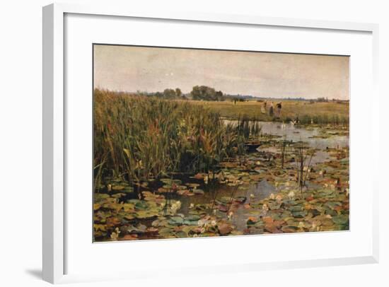 'Water Lilies', c1870-James Aumonier-Framed Giclee Print