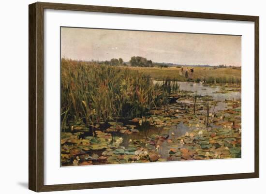 'Water Lilies', c1870-James Aumonier-Framed Giclee Print