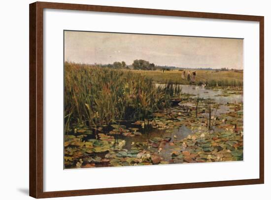 'Water Lilies', c1870-James Aumonier-Framed Giclee Print