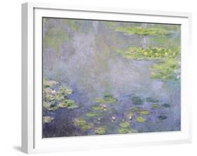 Water Lilies, C1906-Claude Monet-Framed Giclee Print