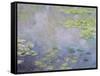 Water Lilies, C1906-Claude Monet-Framed Stretched Canvas