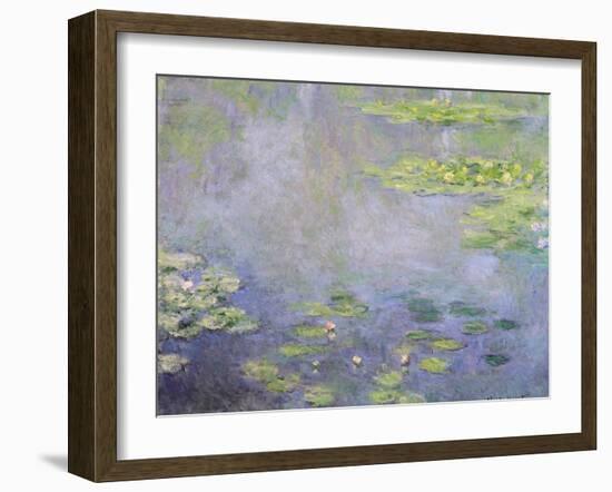 Water Lilies, C1906-Claude Monet-Framed Giclee Print