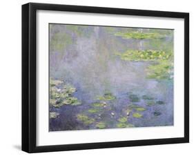 Water Lilies, C1906-Claude Monet-Framed Giclee Print