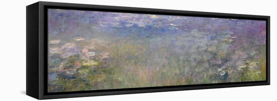 Water Lilies, C1920-Claude Monet-Framed Stretched Canvas