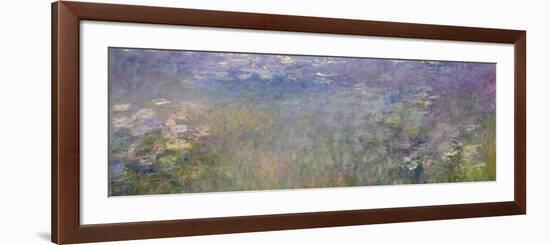 Water Lilies, C1920-Claude Monet-Framed Giclee Print