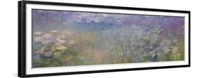 Water Lilies, C1920-Claude Monet-Framed Giclee Print