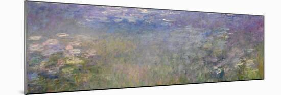 Water Lilies, C1920-Claude Monet-Mounted Giclee Print