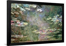 Water Lilies, C1925-Claude Monet-Framed Giclee Print