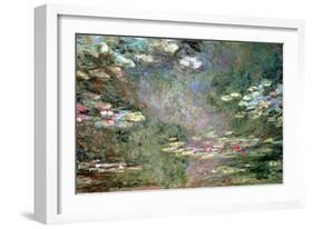 Water Lilies, C1925-Claude Monet-Framed Giclee Print