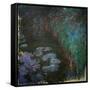 Water Lilies, Ca.1915, by Claude Monet (1840-1926).-Claude Monet-Framed Stretched Canvas