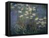Water Lilies, Detail, 1840-1926-Claude Monet-Framed Stretched Canvas