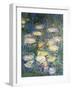 Water Lilies, Detail, 1840-1927-Claude Monet-Framed Giclee Print