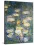 Water Lilies, Detail, 1840-1927-Claude Monet-Stretched Canvas