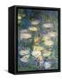 Water Lilies, Detail, 1840-1927-Claude Monet-Framed Stretched Canvas