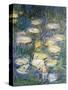 Water Lilies, Detail, 1840-1927-Claude Monet-Stretched Canvas