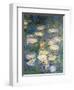 Water Lilies, Detail, 1840-1927-Claude Monet-Framed Giclee Print