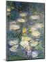 Water Lilies, Detail, 1840-1927-Claude Monet-Mounted Giclee Print