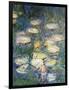 Water Lilies, Detail, 1840-1927-Claude Monet-Framed Giclee Print