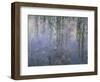 Water Lilies, Detail, 1840-1930-Claude Monet-Framed Giclee Print