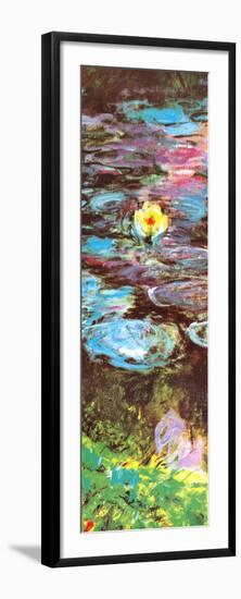 Water Lilies (detail)-Claude Monet-Framed Art Print