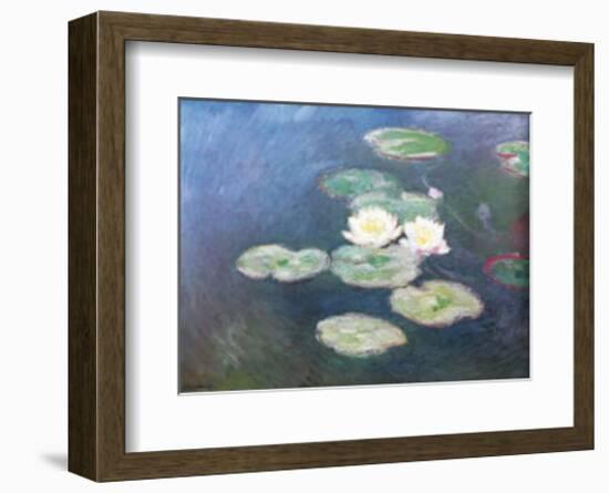 Water Lilies Effects-Claude Monet-Framed Art Print