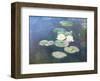 Water Lilies Effects-Claude Monet-Framed Art Print