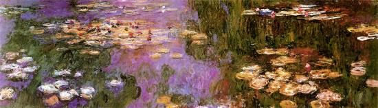 Water Lilies I-Claude Monet-Stretched Canvas