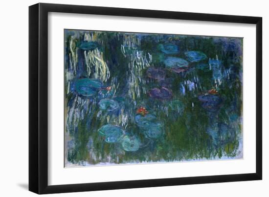 Water Lilies II-Claude Monet-Framed Art Print