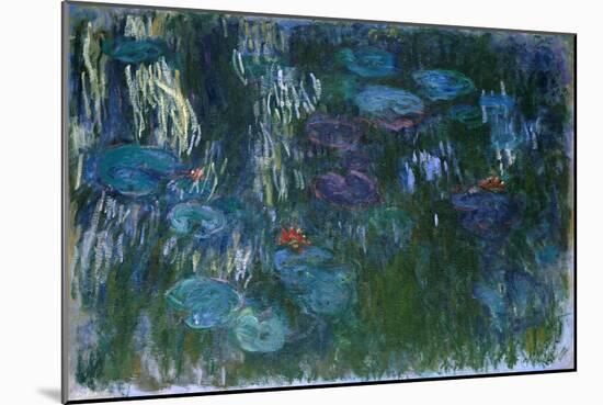 Water Lilies II-Claude Monet-Mounted Art Print