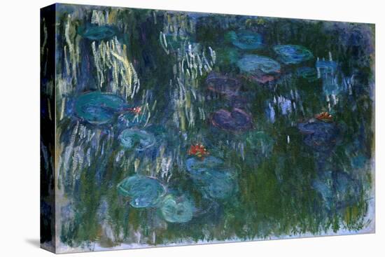 Water Lilies II-Claude Monet-Stretched Canvas