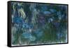 Water Lilies II-Claude Monet-Framed Stretched Canvas