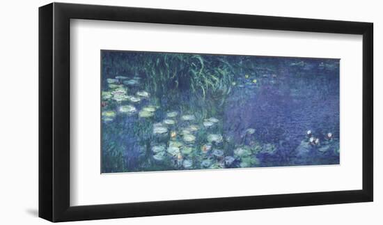 Water Lilies: Morning-Claude Monet-Framed Art Print