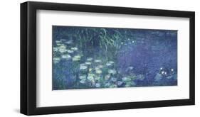 Water Lilies: Morning-Claude Monet-Framed Art Print