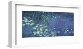 Water Lilies: Morning-Claude Monet-Framed Art Print